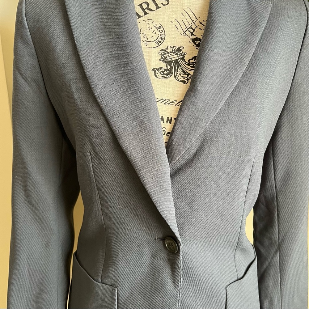 J. Crew Wool Flat Panel Pocket Single Breasted Bl… - image 3